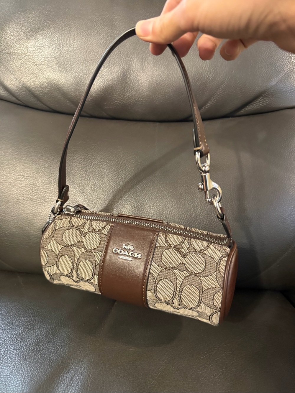 Coach Outlet Nolita Barrel Bag in Signature Jacquard
